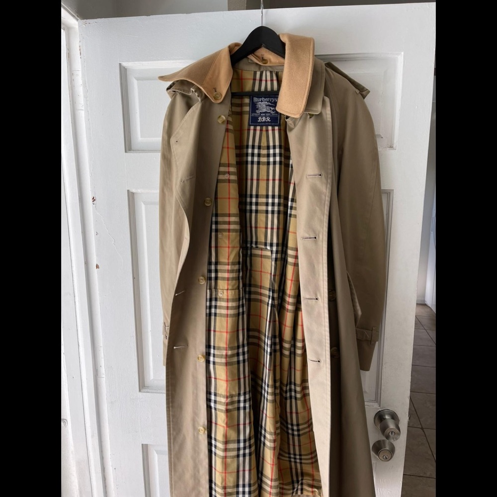 Burberrys vintage trench coat